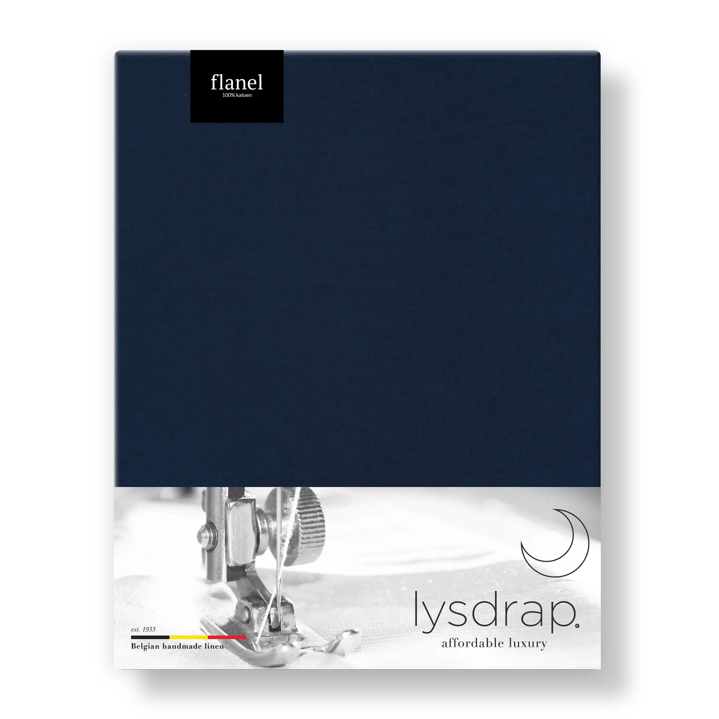 Lysdrap Laken Virgo Flanel 140 gr/m2 Navy