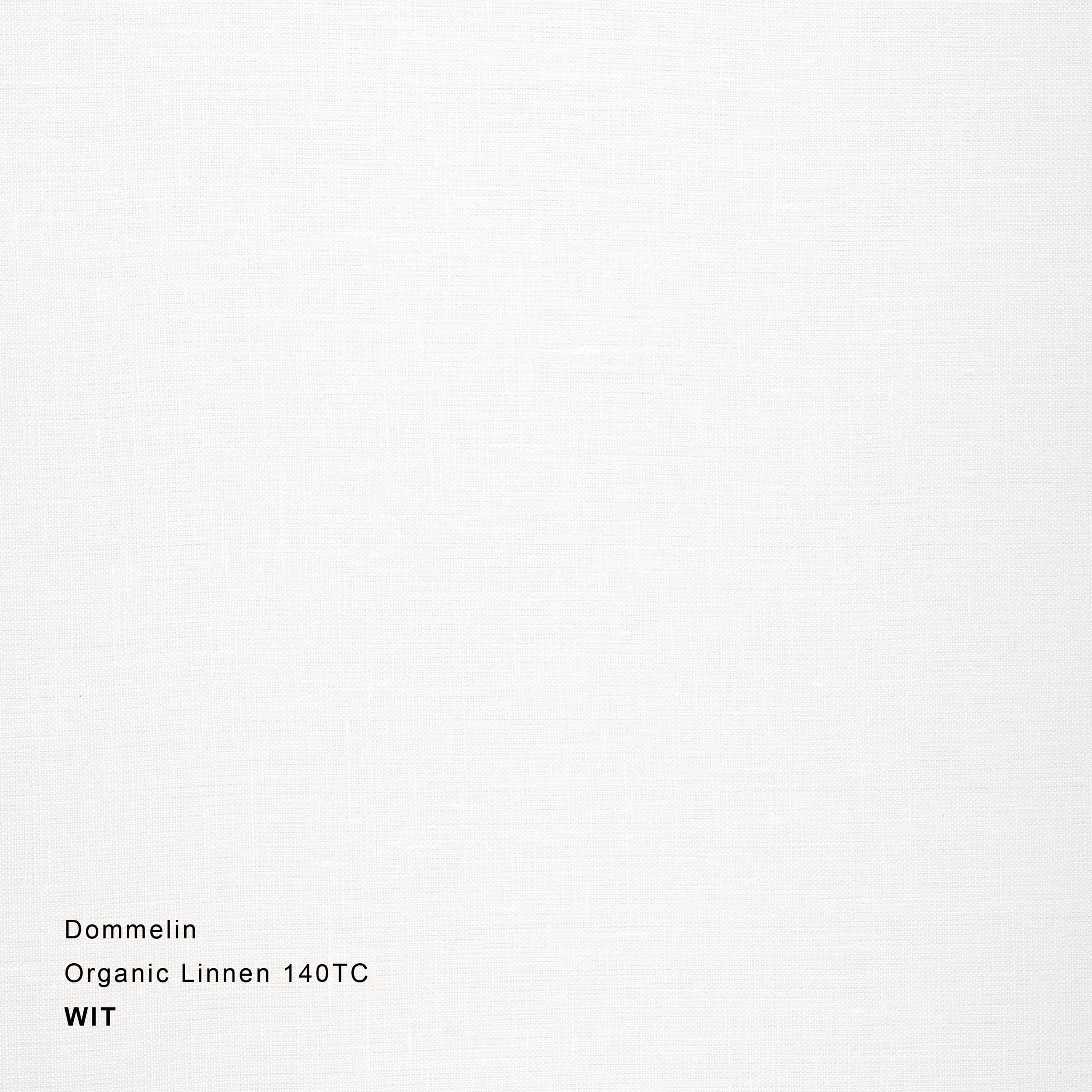 Dommelin Kussensloop Organic Linnen 140TC Wit