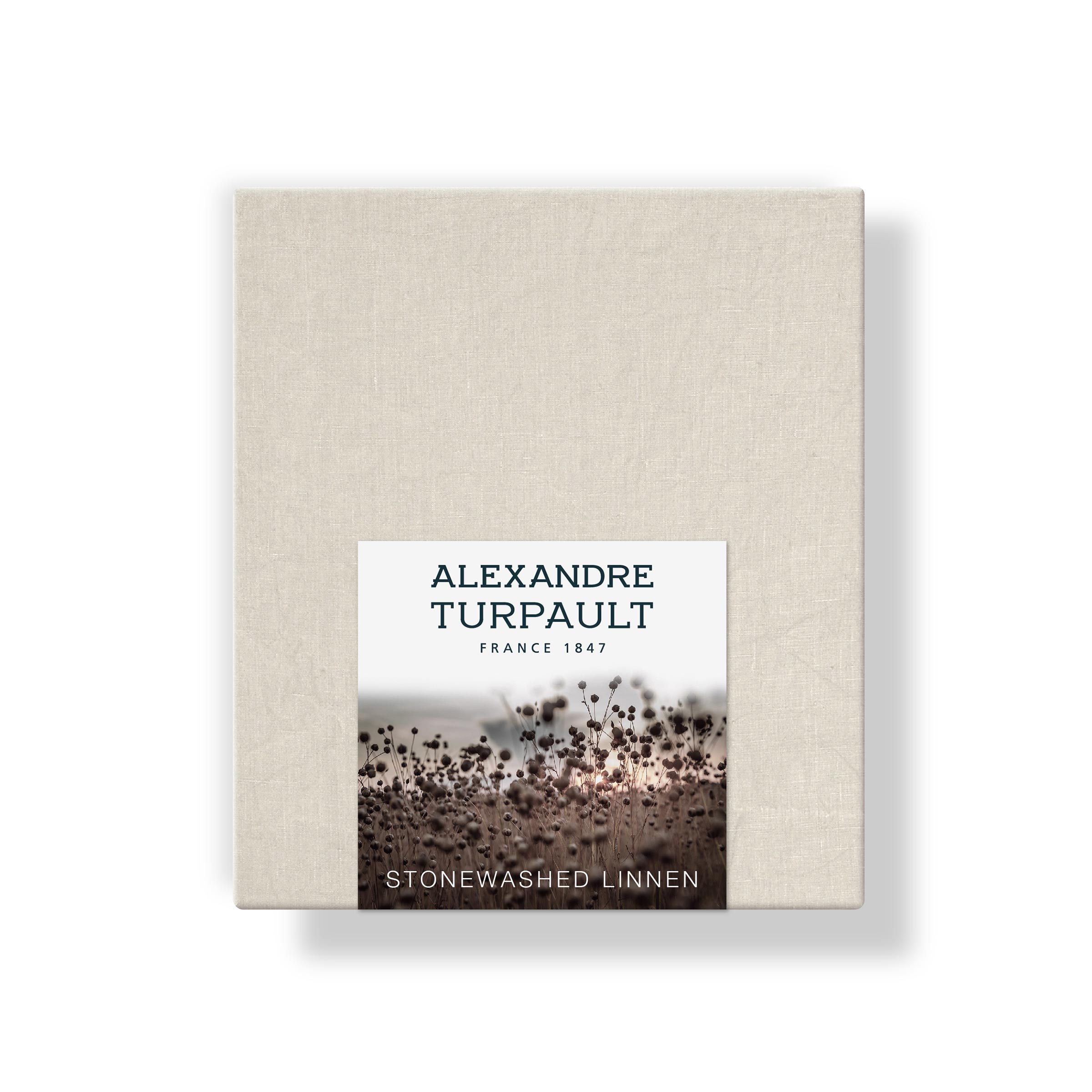 Alexandre Turpault Kussensloop Nouvelle Vague Stonewashed Linnen Natural